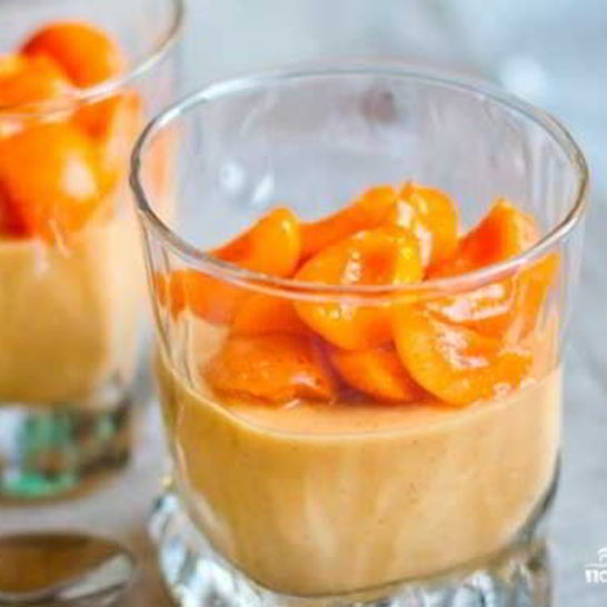 Рецепт абрикосовой панны котта