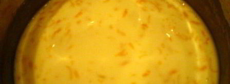 апельсиновая панна-котта с салатом из апельсин. Шаг 4