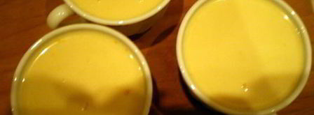 апельсиновая панна-котта с салатом из апельсин. Шаг 5