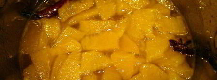 апельсиновая панна-котта с салатом из апельсин. Шаг 8