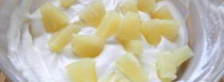 бланманже творожное с фруктами. Шаг 2