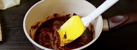 десерт из брауни, вишни и маскарпоне. Шаг 5