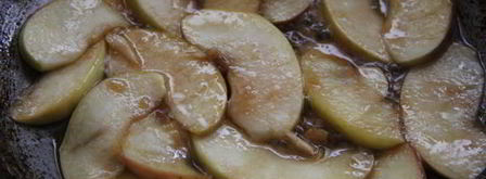 десерт яблоки на снегу. Шаг 5