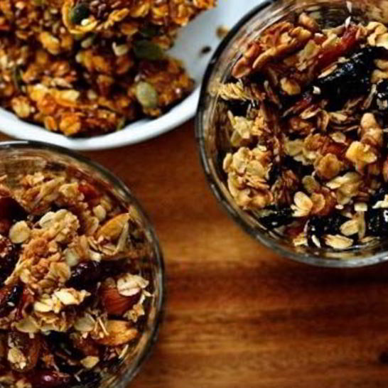 Рецепт диетической гранолы