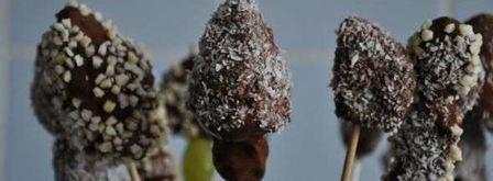 фрукты в шоколаде. Шаг 13