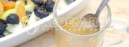 фрукты запеченные в медовом сиропе. Шаг 5