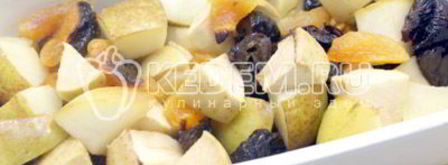 фрукты запеченные в медовом сиропе. Шаг 7