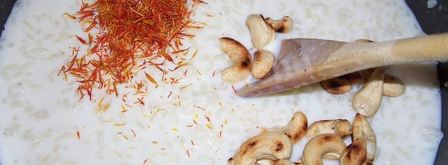 индийский десерт кхир с медом. Шаг 2