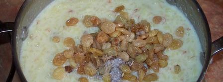 индийский десерт кхир с медом. Шаг 3