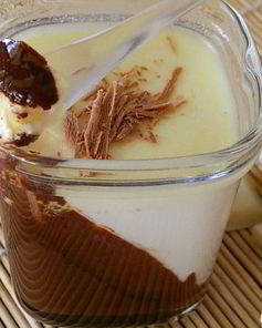 Йогурт с двойным шоколадом в йогуртнице