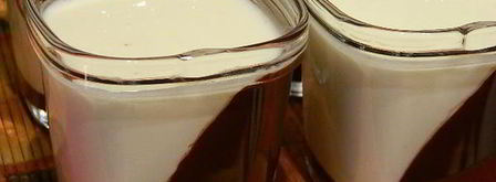 йогурт с двойным шоколадом в йогуртнице. Шаг 4