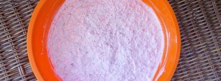 йогуртовая бананово-ягодная пастила. Шаг 4