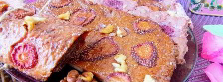 йогуртовая бананово-ягодная пастила. Шаг 6