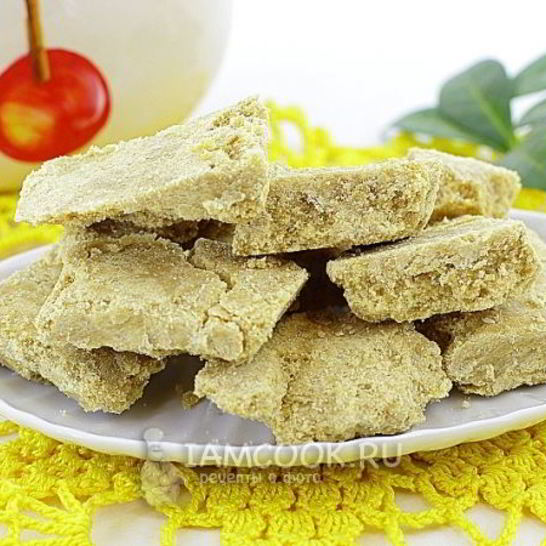 Рецепт кунжутной халвы