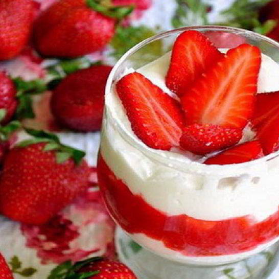 Рецепт клубничного десерта