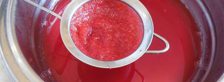 клюквенное желе десертное. Шаг 4