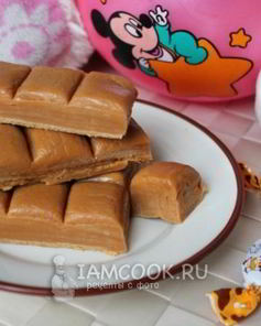 Ириски, домашние молочные конфеты