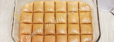 ириски, домашние молочные конфеты. Шаг 13