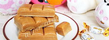 ириски, домашние молочные конфеты. Шаг 15