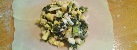 хрустяшки из теста брик мешочки, конфеты, сигары. Шаг 12