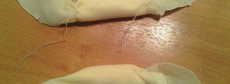 хрустяшки из теста брик мешочки, конфеты, сигары. Шаг 8