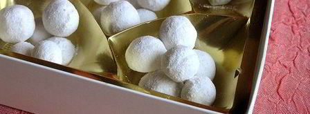 конфетки клюква в снегу. Шаг 6