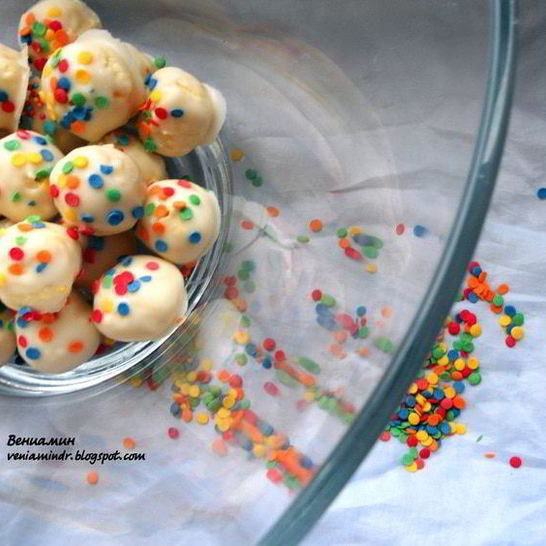 Рецепт конфет конфетти