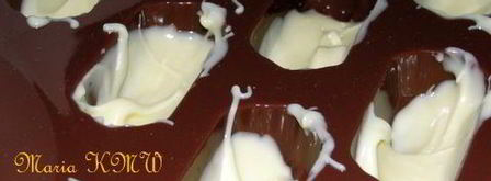 конфеты-пралине два цвета. Шаг 2