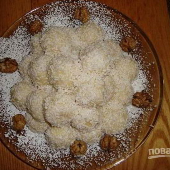 Рецепт конфет рафаэлло иза детскога питаний