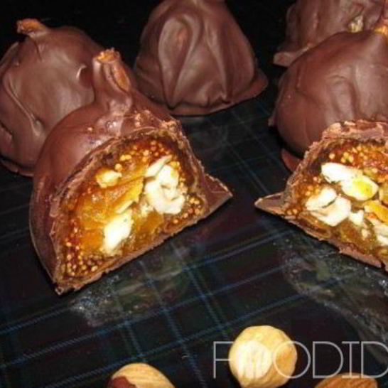 Рецепт конфет с инжиром