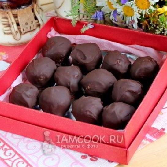 Рецепт конфет с орехами