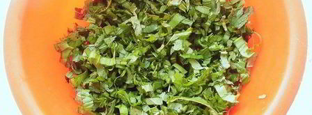 конфеты со щавелем и мятой. Шаг 2