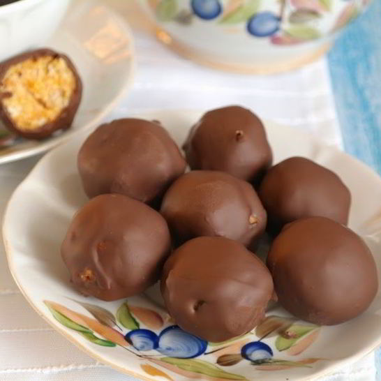 Рецепт конфет тыква в шоколаде