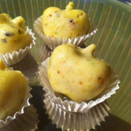 Рецепт конфет яблочко из сказки с фисташками