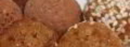 марципановые конфеты из нута, миндаля и фиников. Шаг 11