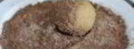 марципановые конфеты из нута, миндаля и фиников. Шаг 8