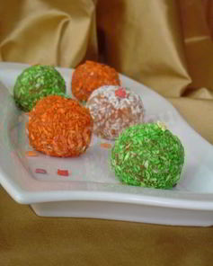 Морковные конфеты Конфетти