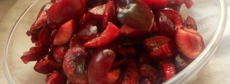 мягкие черешневые конфеты с ромом и маскарпоне. Шаг 4