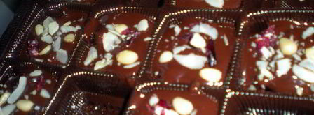 новогодние шоколадные конфетки. Шаг 2