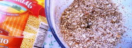 шоколадно-ореховые конфеты из пшена. Шаг 4