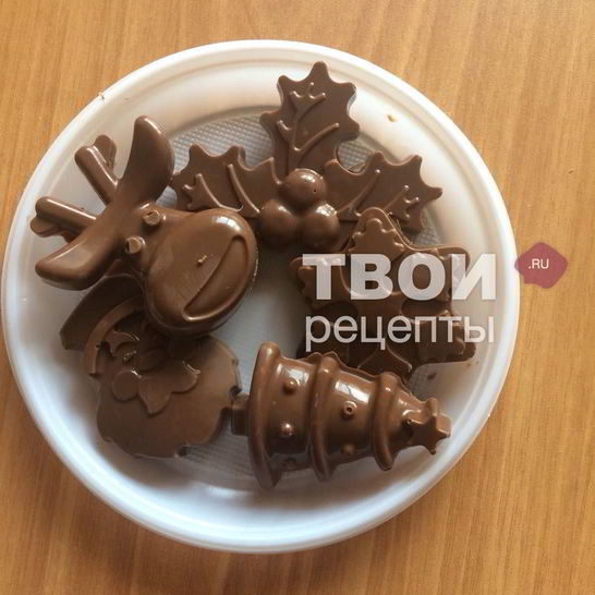 Рецепт шоколадных конфет с орешками