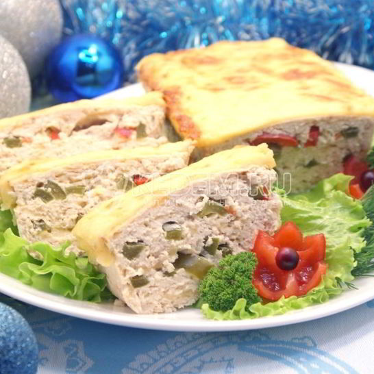 Рецепт террина новогоднее конфетти