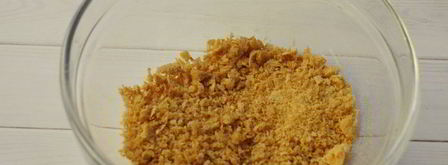 творожные конфеты с кокосом и арахисовой пастой. Шаг 2