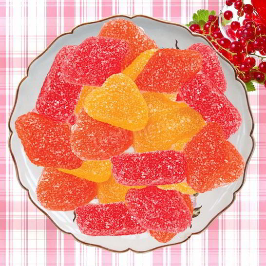 Рецепт желейных конфет из сока смородины