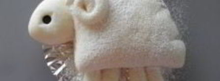 булочки с кремом в виде барашек. Шаг 7