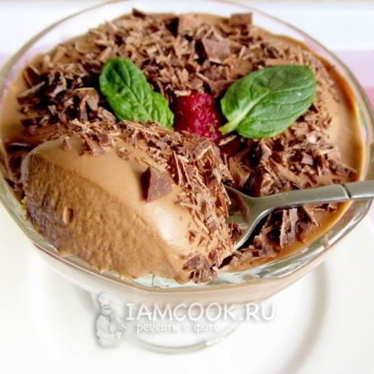 Рецепт десерта с шоколадным кремом и малиной