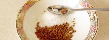 десерт с шоколадным кремом и малиной. Шаг 3