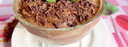 десерт с шоколадным кремом и малиной. Шаг 9