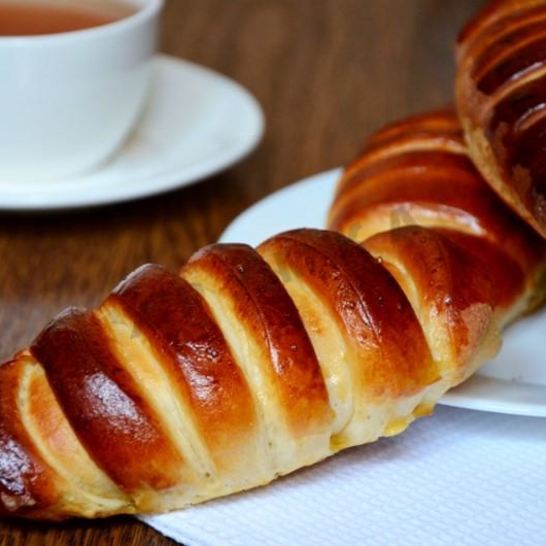 Рецепт дрожжевых булочек с заварным кремом