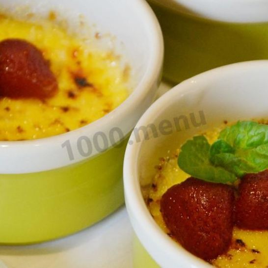 Рецепт классического крема брюле